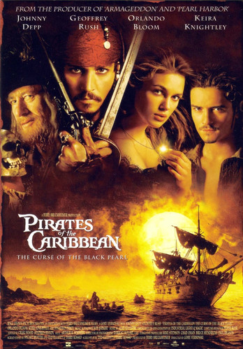 Пираты Карибского моря: Проклятие Черной жемчужины / Pirates of the Caribbean: The (2003)